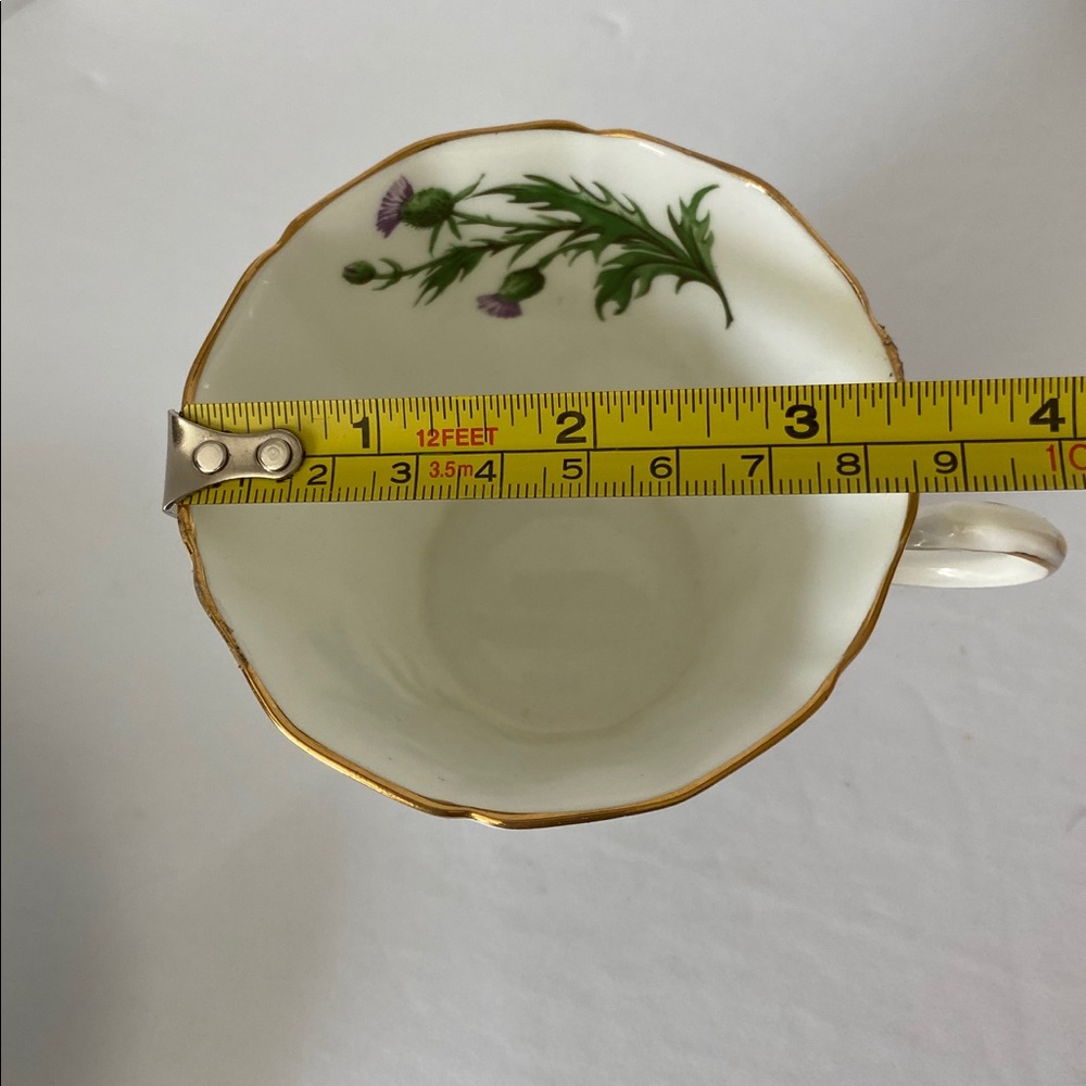 Vintage Aderly McGregor Tartan Pattern Teacup with Saucer - Picture 7 of 9